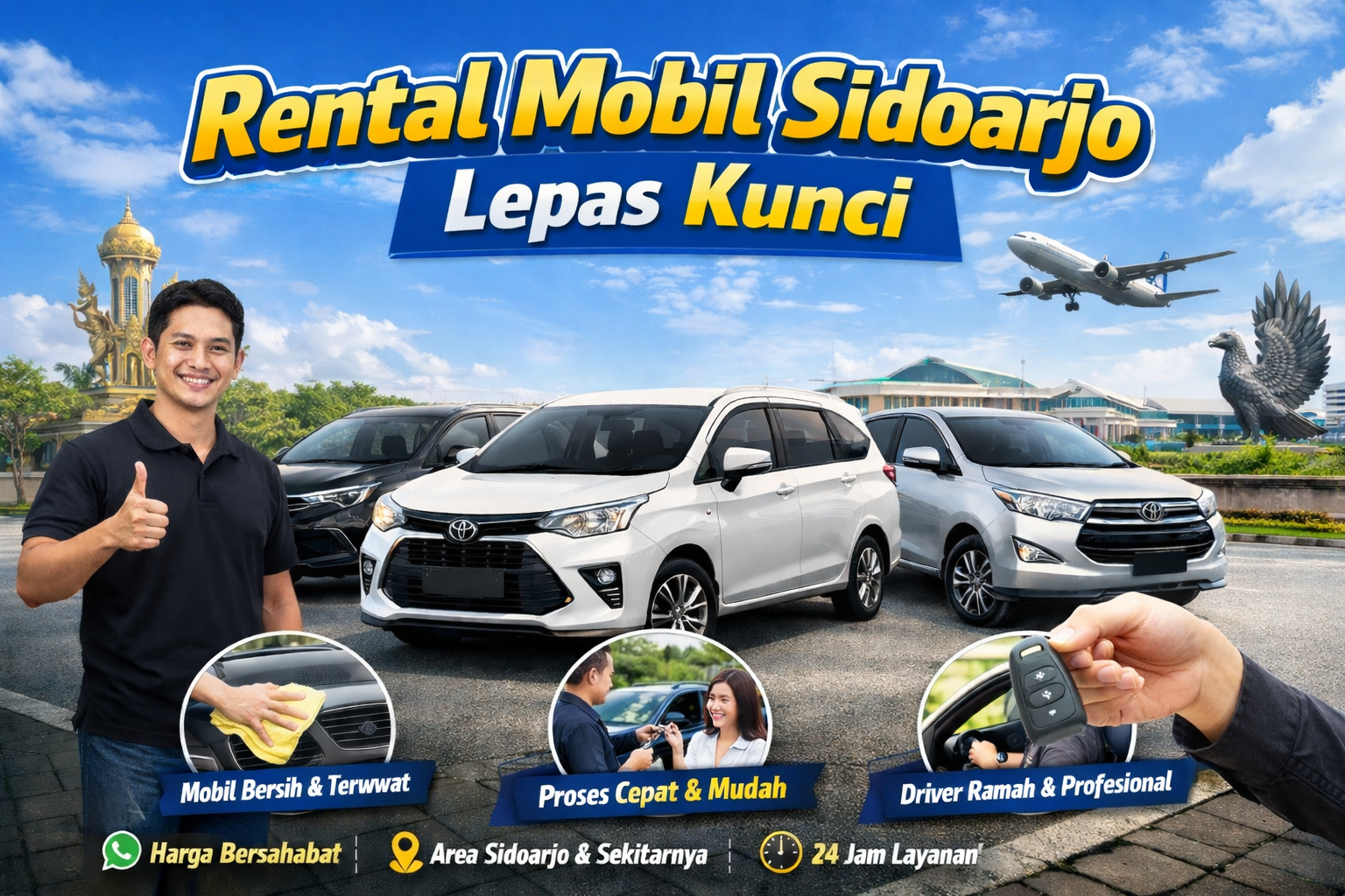 rental mobil sidoarjo lepas kunci