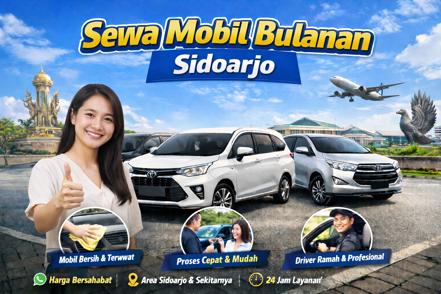 sewa mobil bulanan sidoarjo