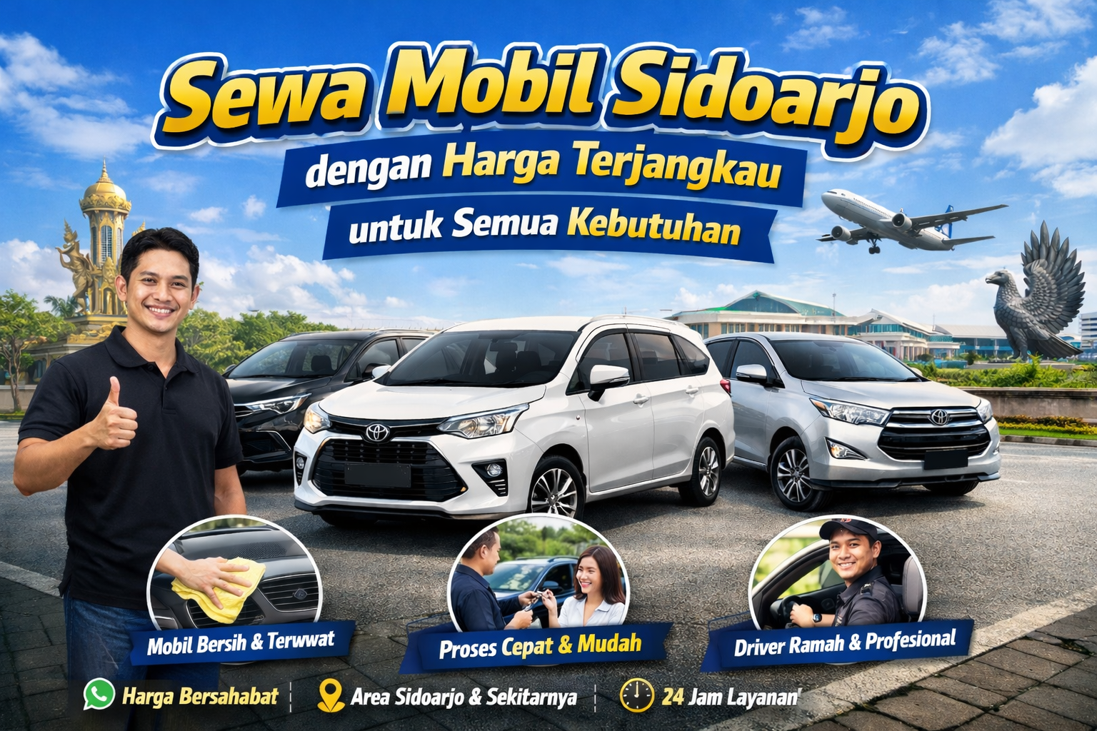 sewa mobil sidoarjo harga terjangkau